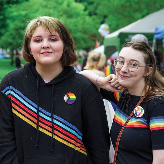 Beistle 2" Pride Flag & Love Wins Buttons Set